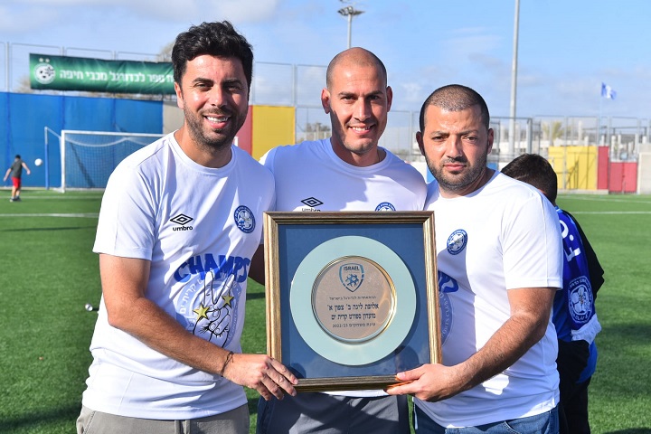 האחראים להצלחה !!! ויקטור,יוסי ואמיר (צילום:עדי דיטליס)